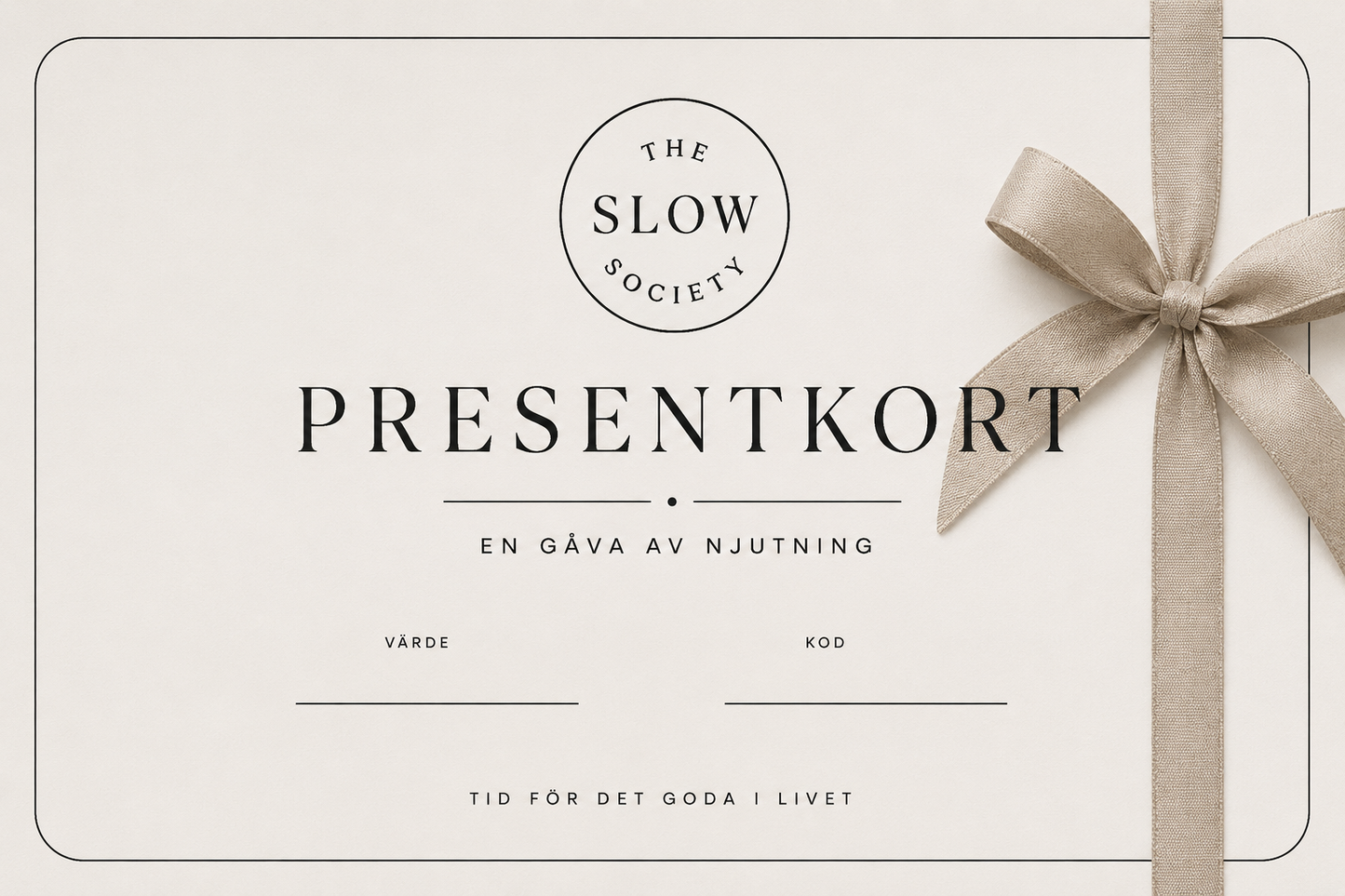 Presentkort